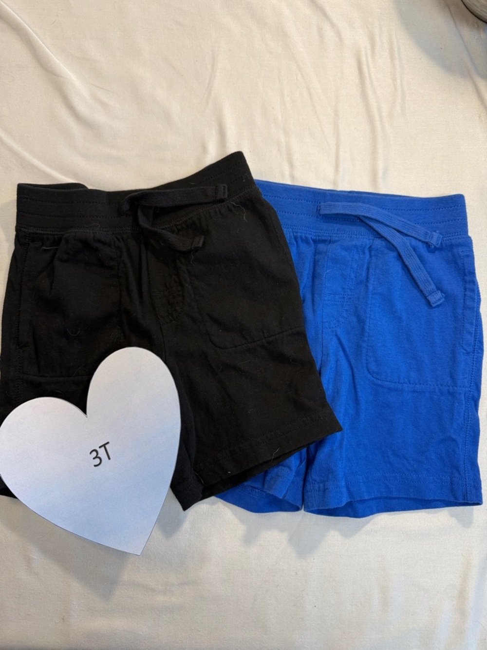 GAP Black and Blue Casual Shorts Cotton Blend